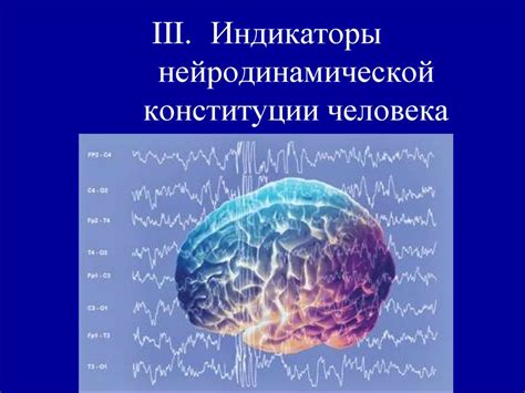 индикаторы нейродинамической конституции человека